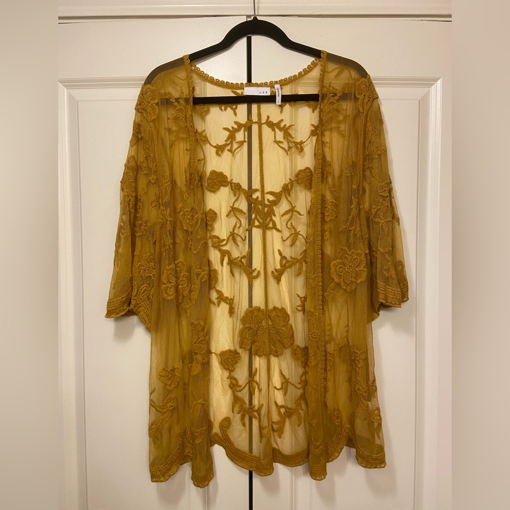 Brand new lace kimono coverup